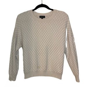 Top Shop White Sweater Size 2